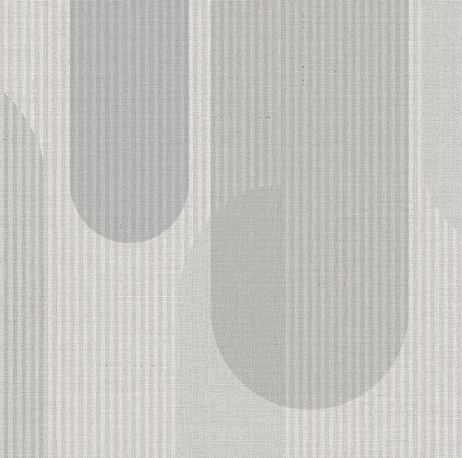 Evento Grey Wandtapete in Grau mit gewebter Struktur und dezentem Muster, hergestellt von k'moor walldesign, ideal für elegante Räume, Schlafzimmer oder Wohnzimmer.