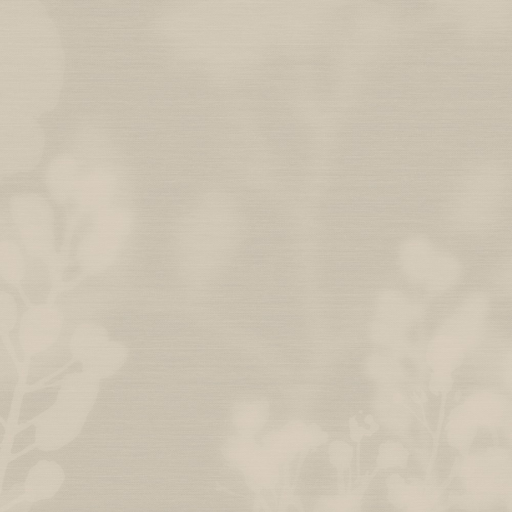 Beige Wandoberfläche mit sanften Silhouetten-Formen für „Soft Silhouettes Beige“ aus der Kollektion Essence von k'moor walldesign.