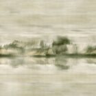 Sanfte, spiegelnde Grünbeige-Töne formen ein abstraktes Muster mit ruhiger Horizontlinie und weichen Reflexen.