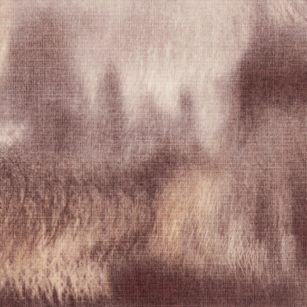 Sanfte rotbraune Farbverläufe und feine Rasterstruktur formen ein abstraktes Wandmotiv mit warmer, textileartiger Wirkung.